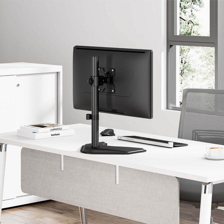 Aisens DT32TSR-283 Soporte de mesa con peana eco giratorio e inclinable para monitor/TV 10Kg 