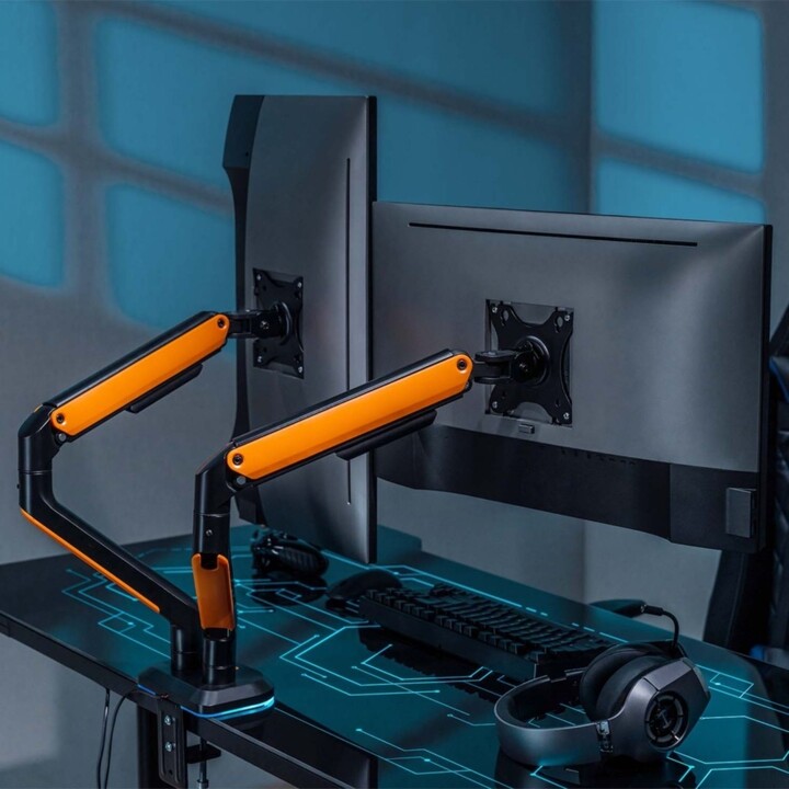 Gaming Support for 2 Monitors and TV Aisens DT32TSR-251/ up to 9kg