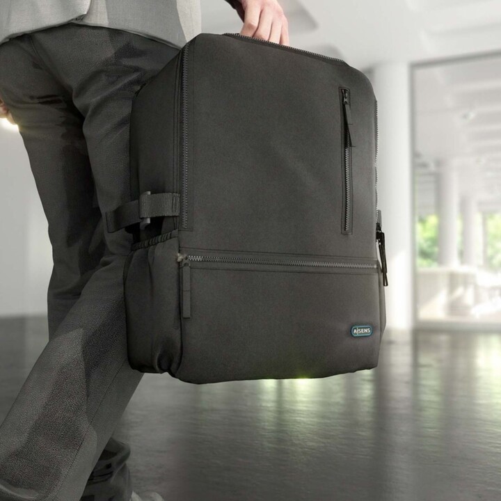 Aisens ASBG-BP086-BK Sac à dos pour ordinateurs portables jusqu´à 15,6´/étanche/noir