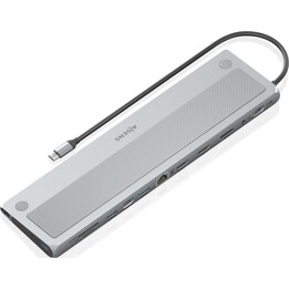 ocking USB Tipo-C Aisens ASUC-12P020-GR/ 2xHDMI/ 3xUSB/ 1xUSB Tipo-C/ 1xRJ45/ 1xDisplayPort/ 1xLeitor de cartão/ 1xUSB Tipo-C P