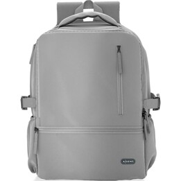 Zaino Aisens ASBG-BP087-GR per laptop fino a 15,6´/ impermeabile/ grigio
