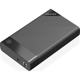 Gabinete externo para disco rígido de 2,5´ Aisens ASE-3529B/ USB 3.1/ sem parafusos