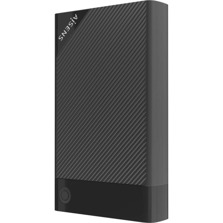 Aisens ASE-3529B 2.5´ External Hard Drive Enclosure/ USB 3.1/ Screwless