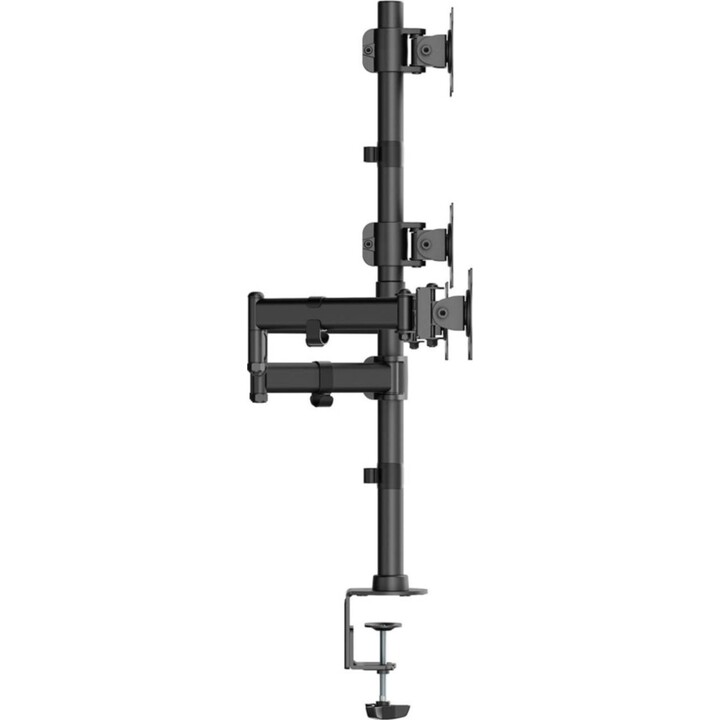 Aisens DT27TSR-379 4-Monitor and TV Table Stand/ Swivel/ Tilt/ Up to 8kg