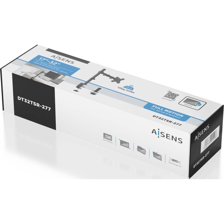 Aisens DT32TSR-277 Monitorhalterung / bis zu 10 kg