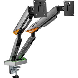 Gaming Monitor Stand Aisens DT38TSRRGB-349/ up to 16kg