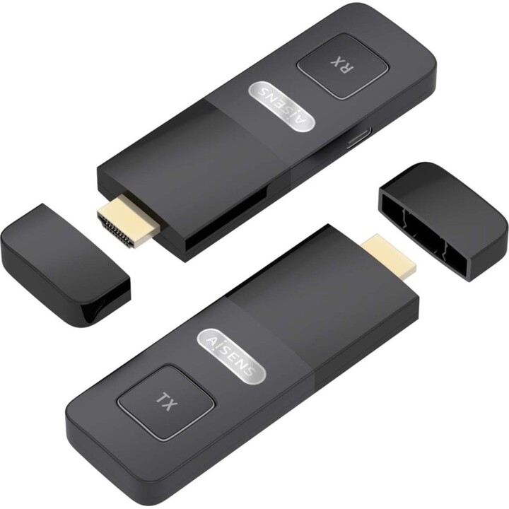 Aisens ASWL-H2K30M001-BK Adaptateur vidéo sans fil HDMI vers HDMI
