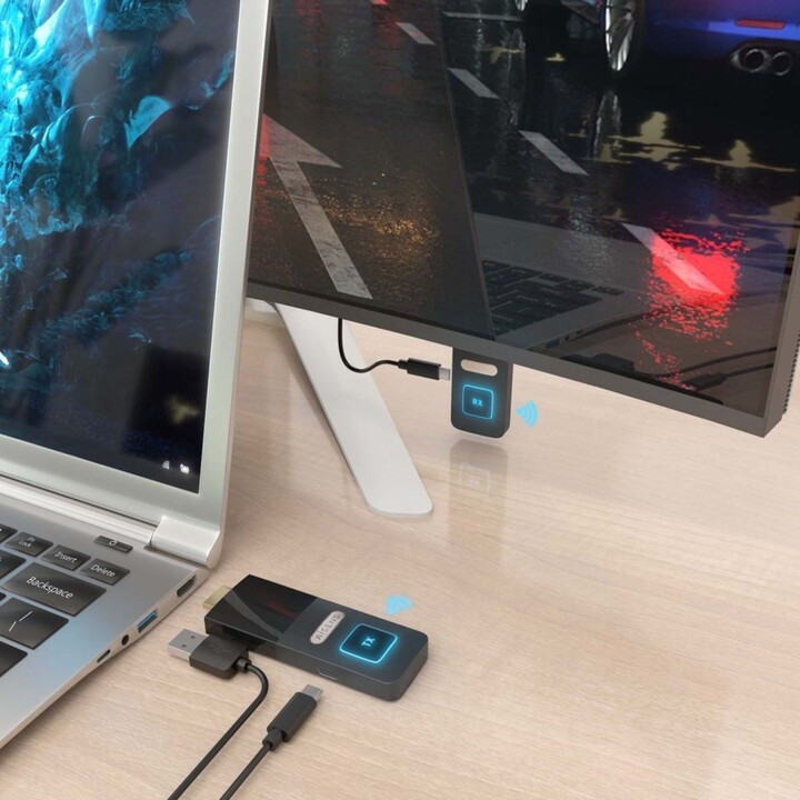Aisens ASWL-H2K30M001-BK Adaptateur vidéo sans fil HDMI vers HDMI