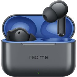 Realme Buds T200, 12.4mm Dynamic Bass Driver, 32dB ANC, Up to 50 Hours, Gray