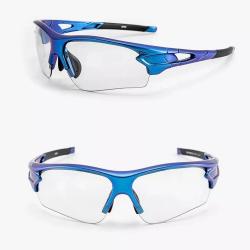 Gafas de ciclismo fotocromáticas Rockbros 10069 UV400 azules
