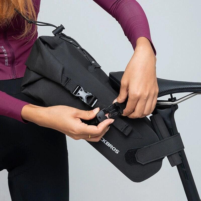 Bolsa impermeable para bicicleta Rockbros 30130061001 3 L negra