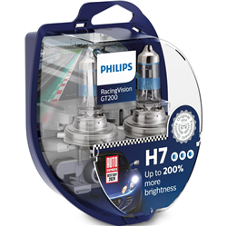 Philips Bombilla H7 RacingVision GT200 12V 55W PX26d
