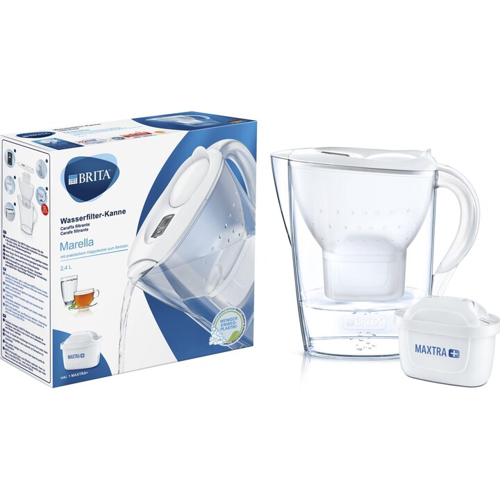 Brita Tischwasserfilter Marella *Weiß* Inkl. 1 Filter