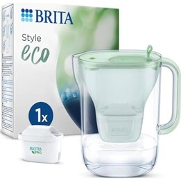 Filtre à eau de table Brita Style Eco *Vert* avec 1 filtre