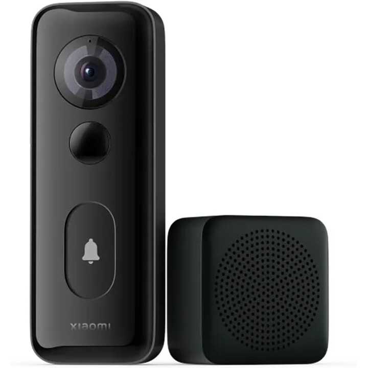 Xiaomi Smart Doorbell 3S Campanello Intelligente con Fotocamera 2K Nero