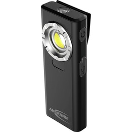 Ansmann WL1200R Luz de trabajo LED recargable con sensor, IPX6, 1200 lúmenes, negra