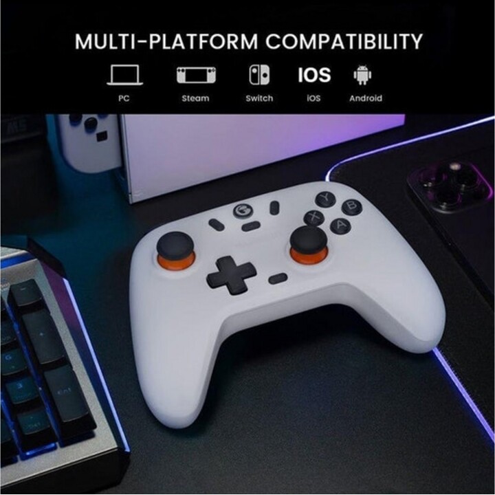Controller GameSir T4 Nova Lite Wireless Black - For Nintendo Switch/PC/Smartphone/Tablet/iOS/Android TV Box - With Hall Effect