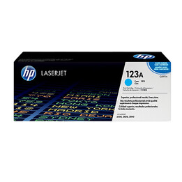 HP Q3971A 123A Cyan Original Toner 2,000 Pages