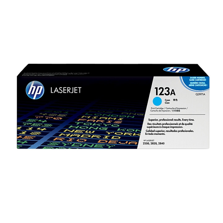 Toner originale ciano HP Q3971A 123A 2.000 pagine