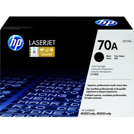 Toner preto original hp q7570a 70a 15.000 páginas