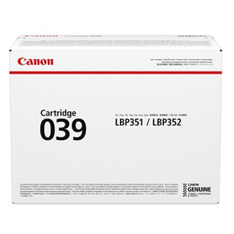 Canon 039 Schwarz Original Toner 0287c001 11.000 Seiten