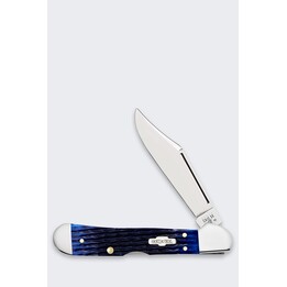 Case Rogers Mini Copperlock SS Blue Knife Case