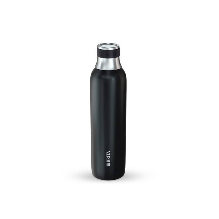 Brita sodaTRIO Flasche (0,65 l; schwarz)