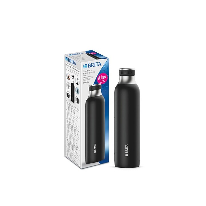 Bouteille Brita sodaTRIO (0,65 l ; noir)