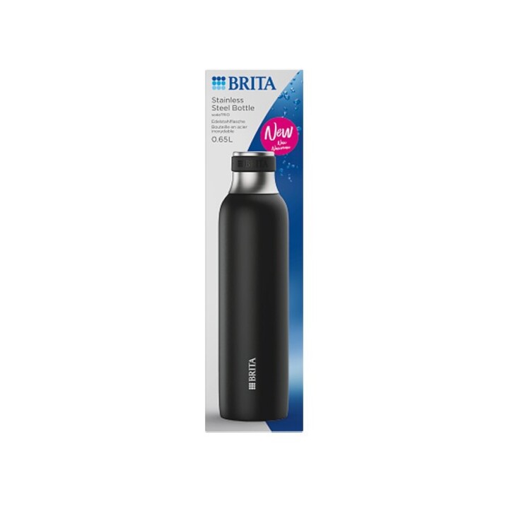 Bottiglia Brita sodaTRIO (0,65 l; nera)