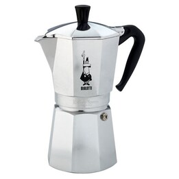 Bialetti Moka Express Cafetera italiana 0,55 L Negro, Plata