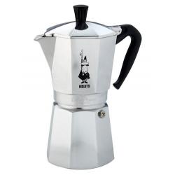 Bialetti Moka Express Cafetera italiana 0,55 L Negro, Plata