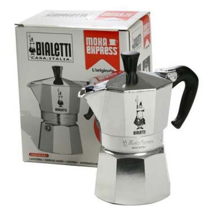 Bialetti Moka Express Italian coffee maker 0.55 L Black, Silver