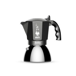 BIALETTI BRIKKA INDUCTION 4TZ 180 ml Antracite, Caffettiera Argento