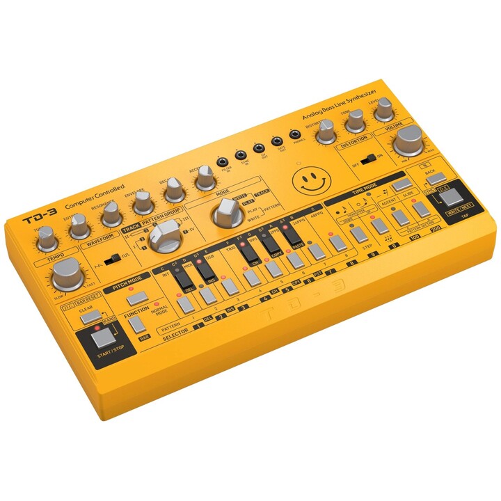 Behringer TD-3-AM - Sintetizador de linha de baixo analógico