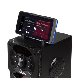Audiocore AC730 Portable Bluetooth Speaker / Radio / SD / MMC / Aux-in / USB / Lighting / Remote Control / Antenna t