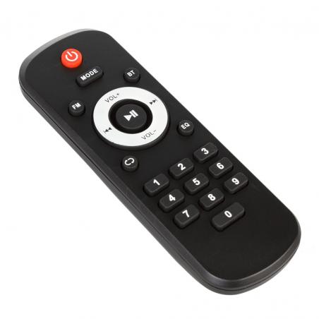Audiocore AC730 Altavoz bluetooth portátil / radio / SD / MMC / entrada auxiliar / USB / iluminación / control remoto / antena t