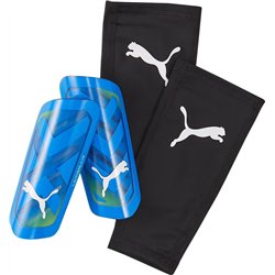 Caneleira de Futebol Puma Ultra Flex Sleeve Azul 030871 06 L