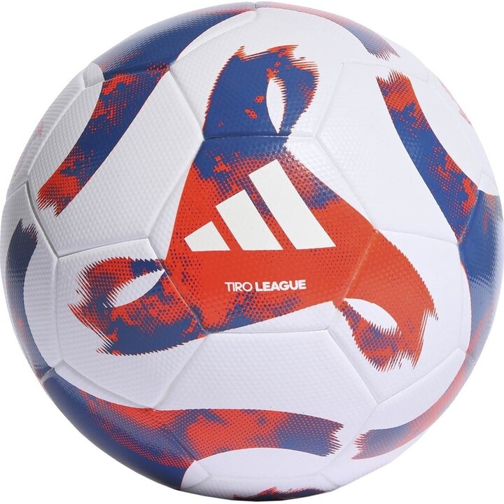 Bola de Futebol Adidas Tiro League Tsbe Branco-Azul-Vermelho Ht2422 5