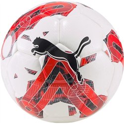 Ballon de football hybride Puma Orbita 5 blanc et rouge 83783 02 5