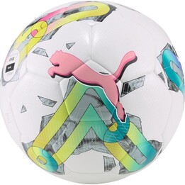 Balón de fútbol Puma Orbita 4 Hyb Fifa Basic blanco-verde-rosa 83781 01 4