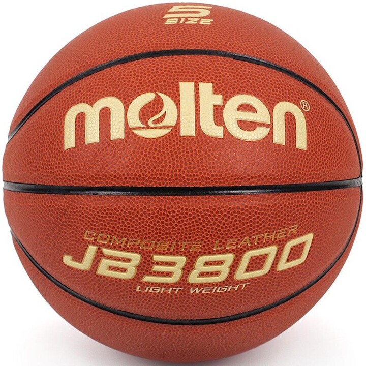 Molten B5C3800-L bola de basquetebol tamanho 5 castanha