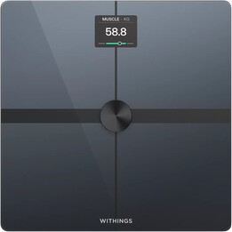 Balança eletrônica pessoal Withings Body Smart Plaza Black
