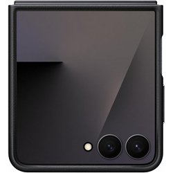 Funda cuero negra galaxy z flip7