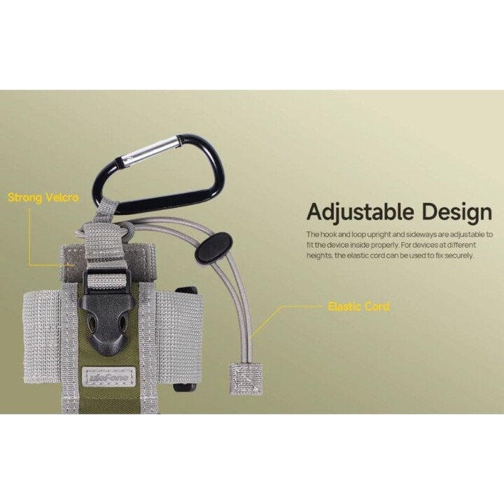 Capa Tática Universal Molle Holster Ulefone