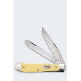 Case 80161 Trapper pocket knife yellow