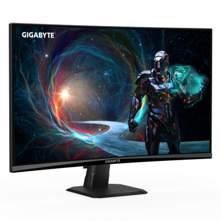 Gigabyte Gs27qca 27" Monitor Curvo Para Gaming Qhd - 2560 X 1440, 180hz, 1ms, 250 Cd/m, Freesync, Hdr Ready, Hdmi 2.0, Displaypo