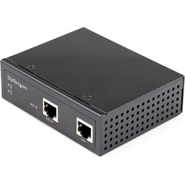 StarTech.com POEINJ1G90W inyector PoE industrial Gigabit 90W 802.3bt 52V-56VDC negro