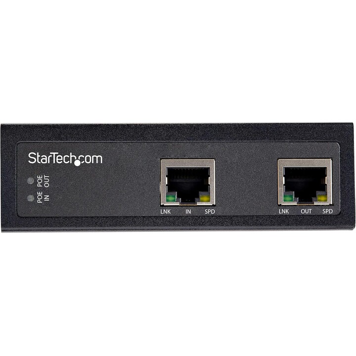 StarTech.com POEINJ1G90W iniettore PoE industriale Gigabit 90W 802.3bt 52V-56VDC nero