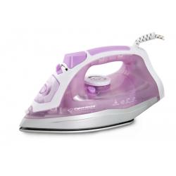 Esperanza EHI004 plancha Plancha vapor-seco Suela de cerámica 2400 W Púrpura, Blanco