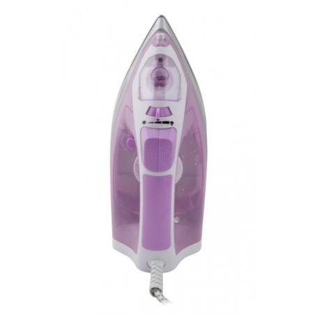 Esperanza EHI004 plancha Plancha vapor-seco Suela de cerámica 2400 W Púrpura, Blanco